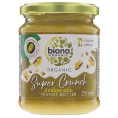 Biona Hi-Oleic Peanut Butter - 6 x 250g (GH126)
