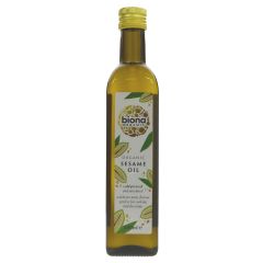 Biona Sesame Seed Oil Cold Pressed - 6 x 500ml (GT014)