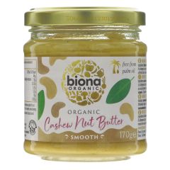 Biona Cashew Nut Butter - organic - 6 x 170g (GH211)