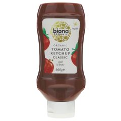 Biona Classic Tomato Ketchup Squeezy - 12 x 560g (KJ106)