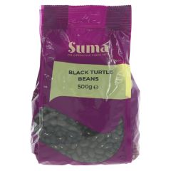 Suma Black Turtle Beans - 6 x 500g (PU144)