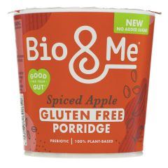 Bio & Me Porridge Pot - Spiced Apple - 8 x 58g (MX122)