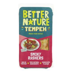 Better Nature Smoky Tempeh Rashers - 6 x 180g (CV767)