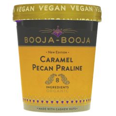 Booja-booja Caramel Pecan Ice Cream - 6 x 465ml (XL263)