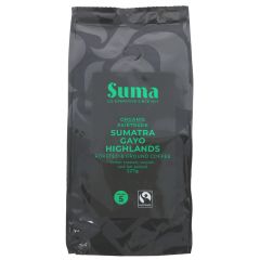 Suma Sumatra Ground Coffee - 6 x 227g (TE399)