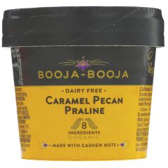 Booja-booja Caramel Pecan Ice Cream - 22 x 110ml (XL258)
