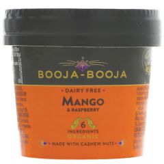 Booja-booja Mango & Raspberry Ice Cream - 22 x 110ml (XL340)