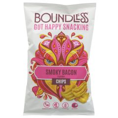 Boundless Smoky Bacon Chips - 10 x 80g (ZX395)