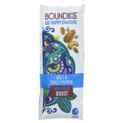 Boundless Salt & Chilli Nuts & Seeds - 16 x 25g (ZX414)