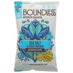 Boundless Sea Salt & Cider Vinegar Chips - 10 x 80g (ZX394)