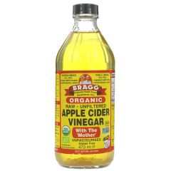Bragg Apple Cider Vinegar w/Mother - 12 x 473ml (KJ325)