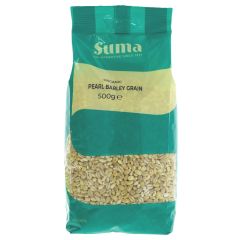 Suma Pearl barley, organic - 6 x 500g (QS165)