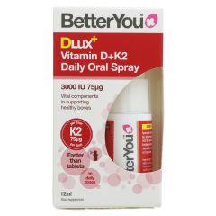 Better You D3000 + K2 Oral Spray - 6 x 12ml (VM261)