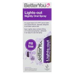 Better You Lights Out Nightly Oral Spray - 6 x 50ml (VM137)