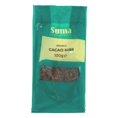 Suma Cacao Nibs - Organic - 6 x 100g (KB137)