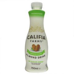 Califia Farms Unsweetened Almond Milk - 6 x 750ml (CV823)