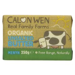 Calon Wen Unsalted Welsh Butter - 20 x 250g (CV204)