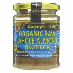 Carleys Raw Almond Butter - 6 x 250g (GH215)