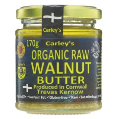 Carleys Raw Walnut Butter - 6 x 170g (GH213)