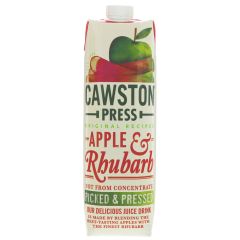 Cawston Press Apple & Rhubarb - 6 x 1l (JU444)
