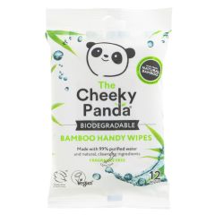 The Cheeky Panda Handy Wipes 12 x 12 Wipes - 1 x srp 12 (NF070)