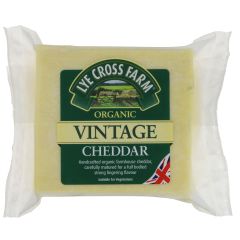 Lye Cross Farm Vintage Cheddar Cheese - 10 x 245g (CV522)