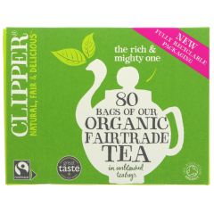 Clipper fairtrade Organic Everyday Tea - 4 x 80 bags (TE189)