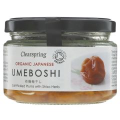Clearspring Umeboshi Plums Organic - 6 x 200g (JP079)