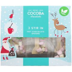 Cocoba Hot Chocolate Spoon Gift Set - 6 x 150g (ZX319)