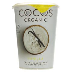 Cocos Vanilla Coconut Yoghurt - 6 x 400g (CV901)