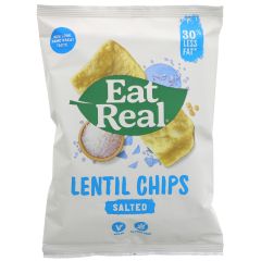 Eat Real Lentil Sea Salted Chips - 12 x 40g (ZX165)