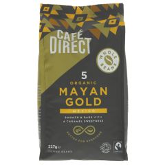 Cafedirect Mayan Gold Beans - 6 x 227g (TE302)