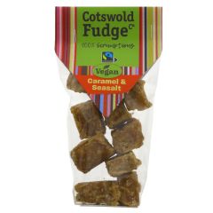 Cotswold Fudge Co Vegan Caramel & Sea Salt Fudge - 12 x 150g (WS202)