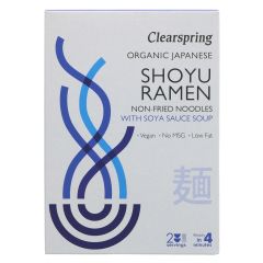 Clearspring Shoyu Ramen Noodles/Soy Soup - 5 x 210g (JP059)