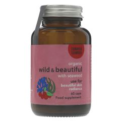 Cornish Seaweed Company Wild & Beautiful Supplement - 6 x 60 caps (VM064)