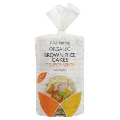 Clearspring Brown Rice Cakes - 6 x 120g (BT270)