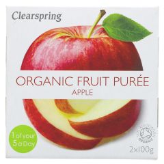 Clearspring Apple Puree - 12 x 2x100g (VF248)