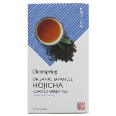 Clearspring Hojicha Roasted Green Tea - 4 x 20 bags (JP097)