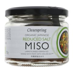 Clearspring Japanese Reduced Salt Miso  - 6 x 270g (JP046)