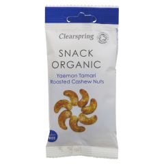 Clearspring Tamari Roasted Cashew Nuts - 15 x 30g (ZX207)