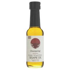 Clearspring Toasted Sesame Oil - 6 x 150ml (GT062)