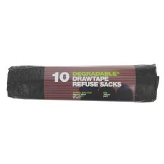 D2w Refuse Sack Drawtape 70L - 24 x 10 bags (NF050)