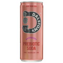 Dalston's Raspberry Prebiotic Soda - 24 x 250ml (JU023)