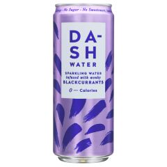 Dash Water Sparkling Blackcurrant - 12 x 330ml (JU817)