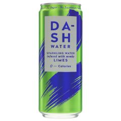 Dash Water Sparkling Lime - 12 x 330ml (JU156)
