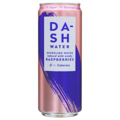 Dash Water Sparkling Raspberry - 12 x 330ml (JU170)
