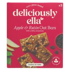 Deliciously Ella Apple and Raisin Oat Bar - 12 x 3x50g (KB030)