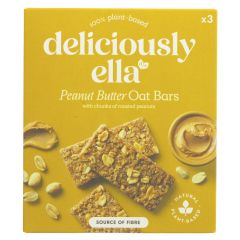 Deliciously Ella Peanut Butter Oat Bar - 12 x 3x50g (KB026)