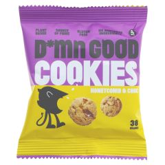 Damn Good Cookies Honeycomb & Chocolate - 12 x 38g (KB888)