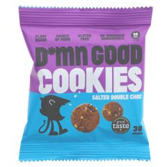 Damn Good Cookies Salted Double Choc - 12 x 38g (KB153)